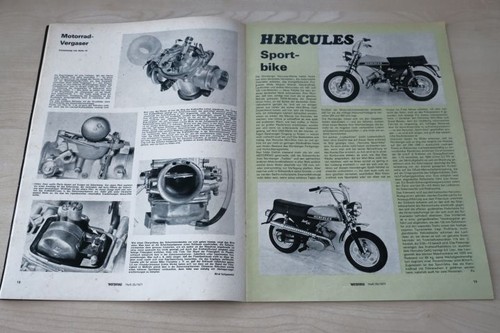 Motorrad 1971 hercules - motorrad,